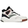 Anta Flame Leather Warm Non-Slip Shock Absorbing Wear-Resistant High-Top Sneakers Men Sneakers White Gray Black 112248990R-4