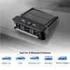 Wireless TPMS 4 Sensors Real-time Tire Pressure Temperature Monitor Solar USB