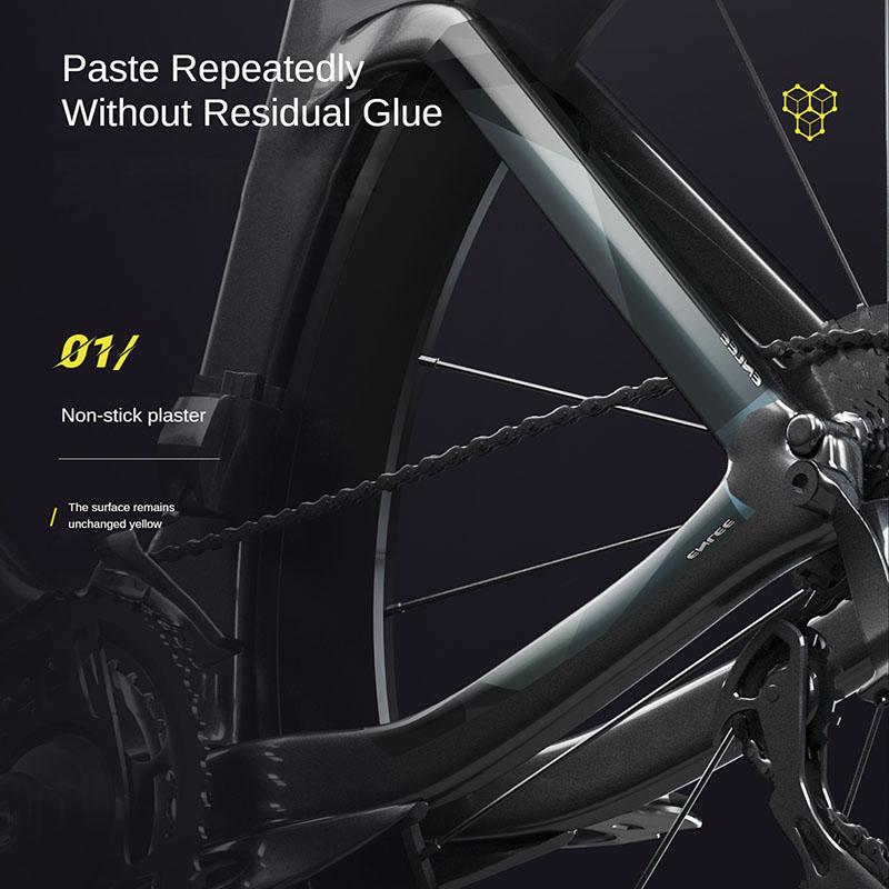 3D Bicycle Poster Frame ScratchResistant MTB Road Bike HD Protective Film Removable Sticker AntiSkid Guard Frame Cover