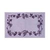 Kando Ryoko Bath Mat 50cm X Purple Quick Foot Lux, Approx. 80cm, (Water Absorbent, Drying, Mat, Antibacterial, Deodorizing, Non-Slip)