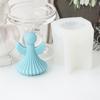 Easter Themed Angel Silicone Mold DIY Wax Candle Molds Aromatherapy Making Mould Handmade Festive Theme Ornament
