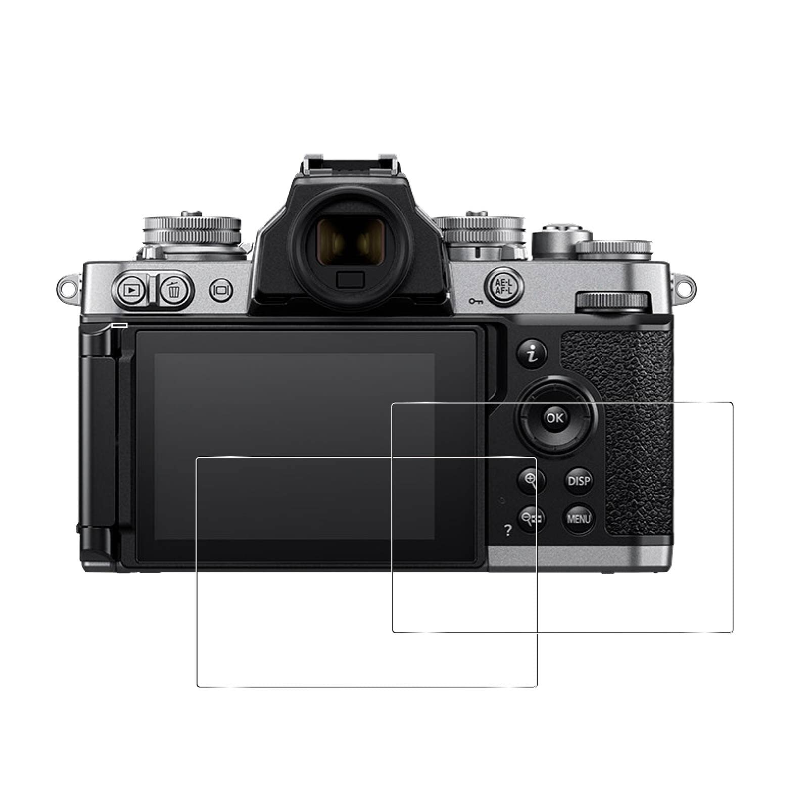 

Compatible with Nikon Z FC Made in Japan with Asahi Glass 9H Hardness Tempered Automatic Impact High Light High Easy Application [2-Pack] Film,