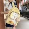 High-value Japanese Pain Bag Ins Style Large-capacity Backpack Junior High and High School Student Class School Bag Large-capacity Backpack Trend