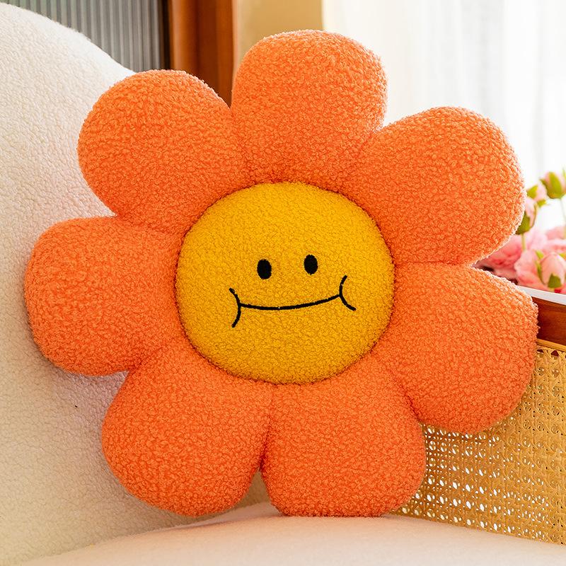 Sunflower Plush Cushion - Perfect for Sofa, Bay Window, Bedroom, or Office Chair Backrest