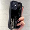 Černý Nový Styl Drážkovaný Hradní Schodiště iPhone 15/16/17 Pro Max Ochranný Kryt