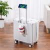 OIMG Multifunctional Lightweight Carry-on Spinner Suitcase