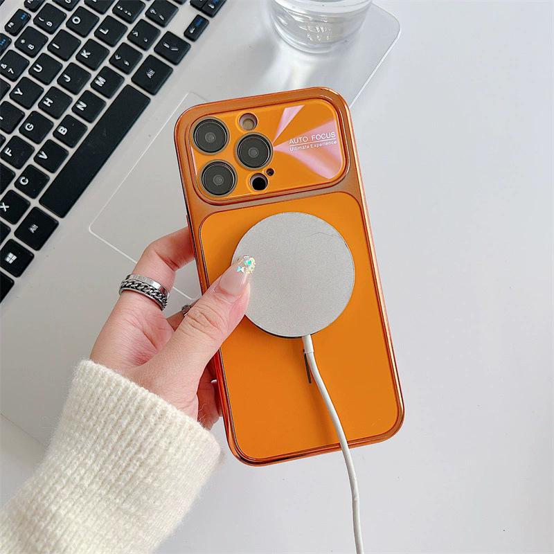 iPhone 17 Pro Max Magnetic Plating Case with Laser Lens Protection