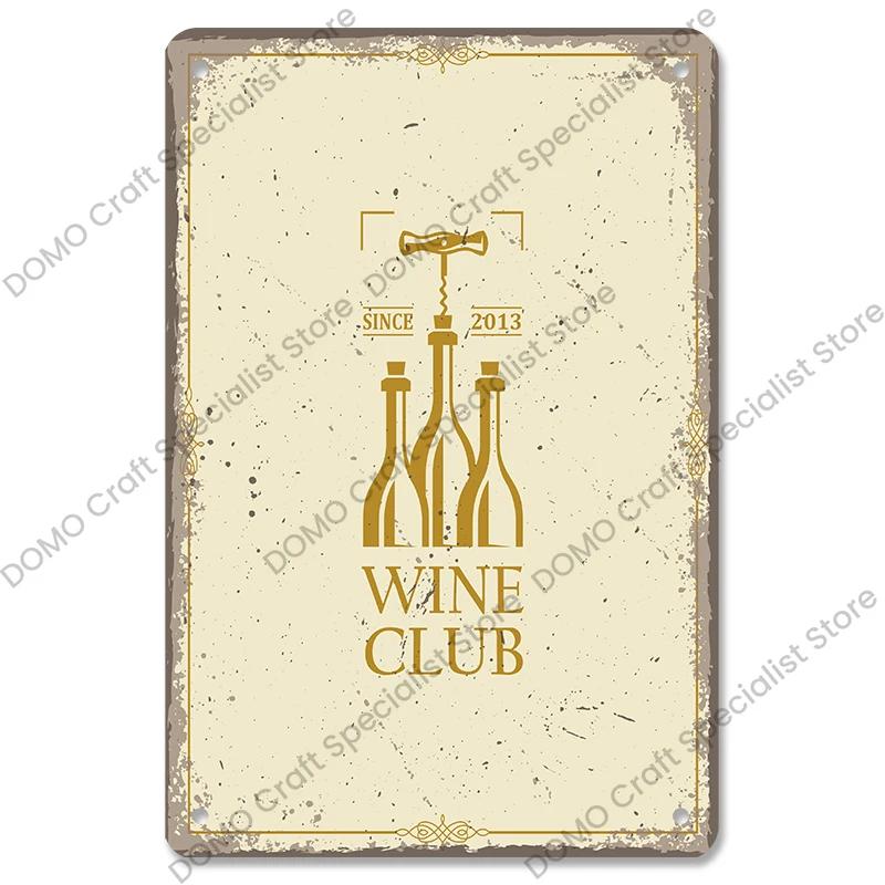 

Red Wine Poster Metal Plate Vintage Women Martini Vino Metal Tin Signs Wall Decor for Bar Club Dining Room Home 20x30cm（7.8x11.8inch）