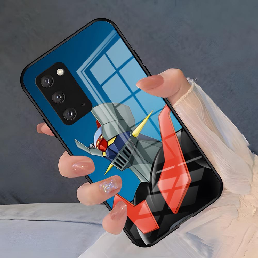 Anime M-Mazinger Z Phone Case For Samsung S26 S25 Plus S20 S20 Plus S22 Ultra S23 FE S21 Plus S21 Ultra Glass Cover