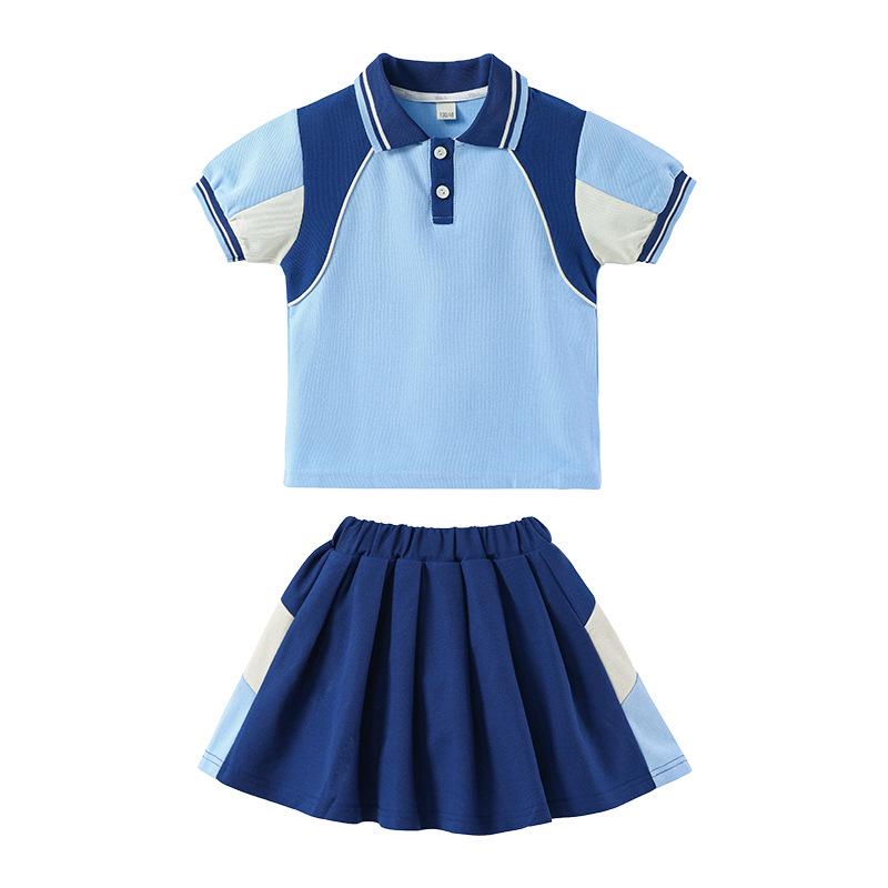 First Grade Primary School Uniform: Spring-Autumn Sports 3-Piece Set for Kindergarten
