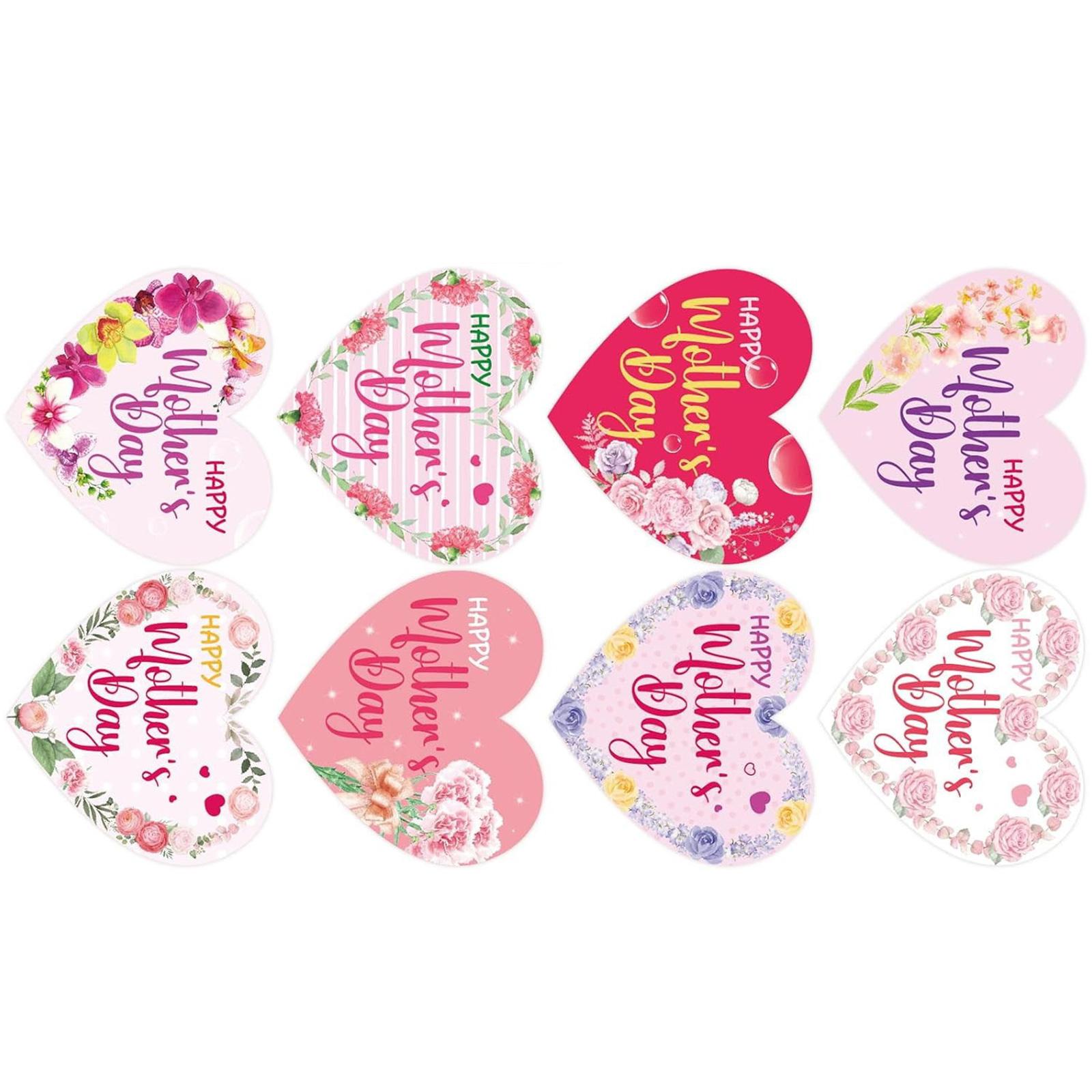 

500 штук Happy Mother s Day Seal Sticker 1 дюйм упаковочные этикетки для конверта с печатью коробка для открытки упаковка ко Дню матери 1