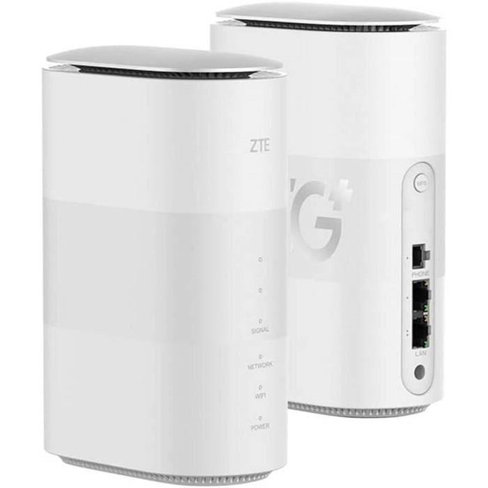 Point d'accès Wi-Fi 5G - ZTE - MC888 - Wi-Fi 6 - 3,8 Go/s - Supporte 64 appareils