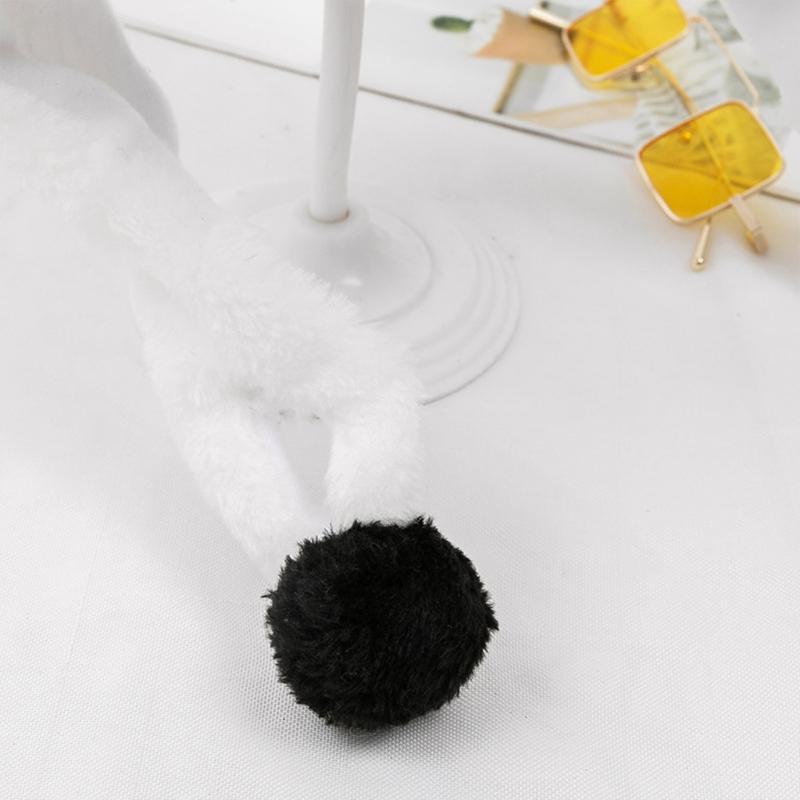 Kawaii Cartoon Tier Panda Hut Niedliche Kopfbedeckung Winddicht Warmer Hut Verkleidung Halloween Cosplay Geschenk für Junge Mädchen Kind Erwachsener