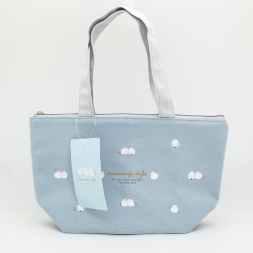 OSK Insulated Lunch Bag, Shimaenaga SEN, Aluminum Film Interior, Zipper Included, TB-14