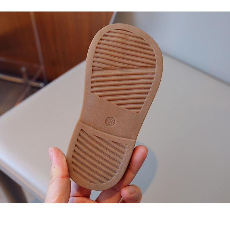 Spring-summer New Style Baby Girls' Sandals, Embroidered Closed-toe Soft Sole Sandals for Little Girls, Chinese-style Sandals, Girls' Princess Shoes