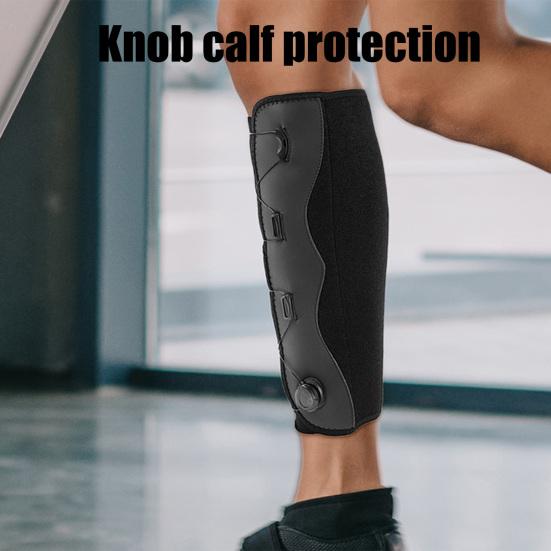 1 ks Kompresní chránič holení pro muže a ženy Umělá kůže Nastavitelný Chránič lýtka pro fotbalové sporty