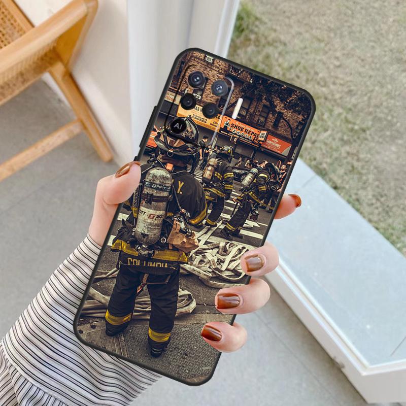 Firefighter Heroes Case For Oppo A18 A78 A98 A38 A58 A60 A80 A40 A96 A76 A16 A94 A74 A54 A15 A17 A57 A77 A5 Pro