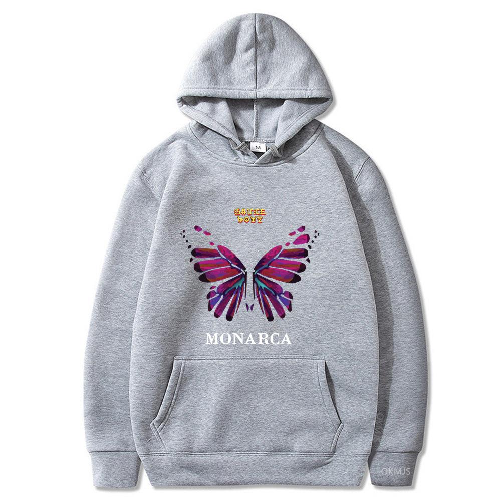 Eladio Carrion Sauce Boyz Monarca Funko Pop Anime Mikiny Mikina Muži Ženy Módní Design Pulovr Fleecové Mikiny