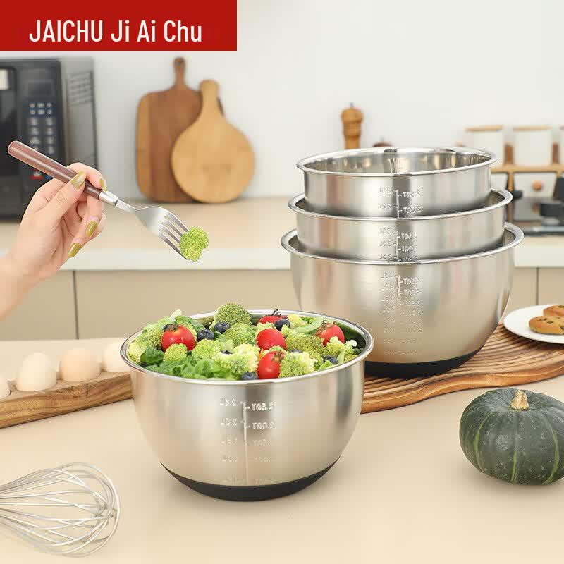 304 Stainless Steel Multipurpose Mixing Bowl