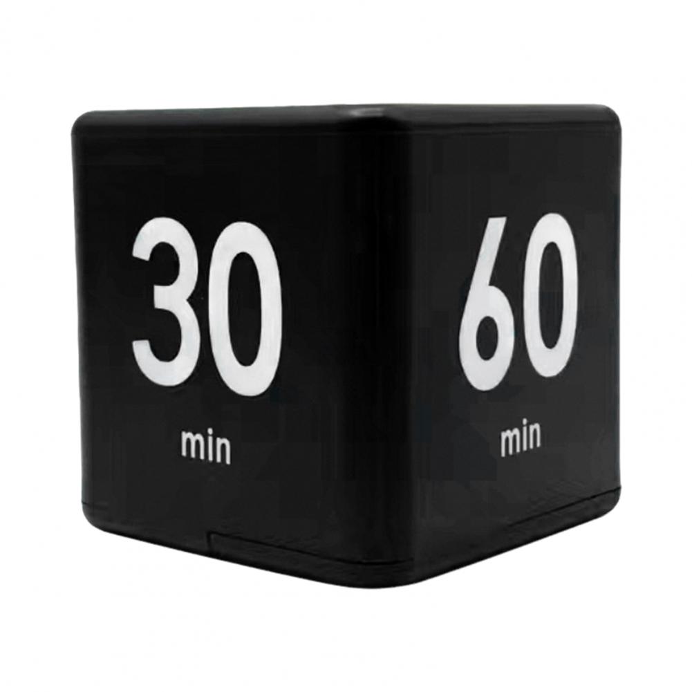 

Cubic Timer 30-minute Timer for Tasks Work Silent Cube Timer for Tasks Work Study Kitchen 15/20/30/60 Minutes Countdown Rotation