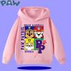 PAW Patrol 2026 Kids Hooded Sweatshirt for Autumn/Winter Long Sleeve 2026 New Style Boys' and Girls' Cartoon Print Sweater
