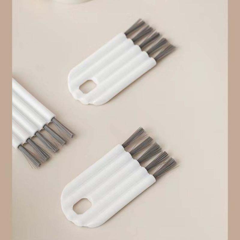 1 Stück Tastatur-Reinigungsbürste, biegbare Becherabdeckung, Rillenspaltbürste