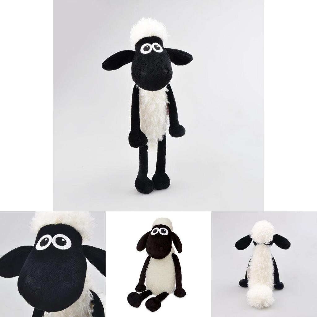 Adorable Cartoon Shaun The Sheep Plush Cuddly Soft Stuffed Toy Ideal For Kids