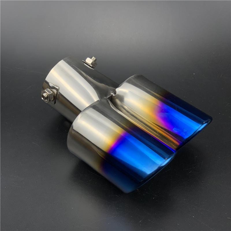 Car styling Exhaust Pipe tube Case For SEAT Ibiza Leon Toledo Arosa Arona Alhambra Exeo FR Supercopa Mii Altea Cordoba cupra