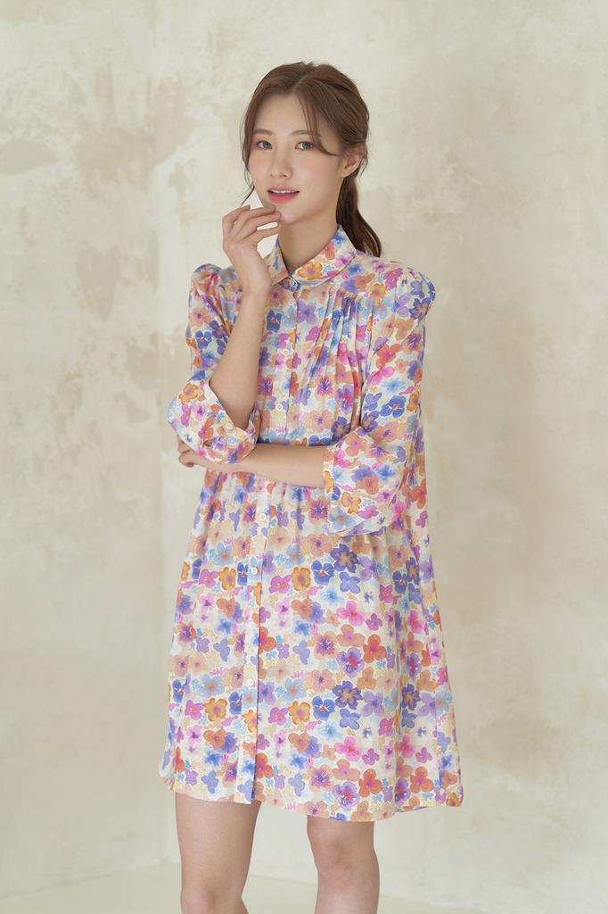 Jeiol Aliyah Silk Viscose Dress