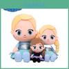 Brinquedo de Pelúcia Anna Elsa Disney Frozen Boneca Macia Recheada Para Decoração de Quarto Amiga da Pele e Colecionável