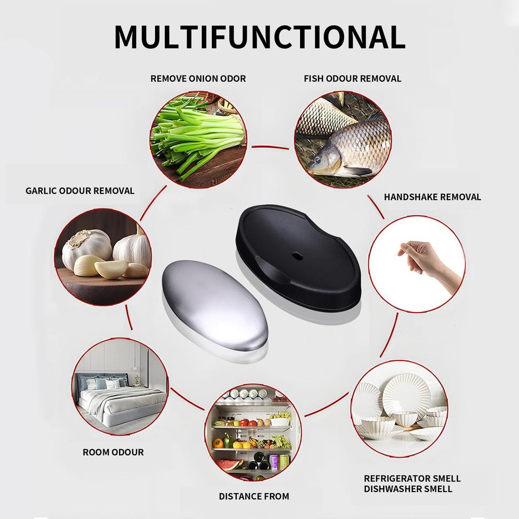 Stainless Steel Soap Soap Oval Hand Wash Metal Soap Metal Soap Iron Ions Combine With Odor Molecules To Reduce Odor.