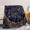 Resident Evil Print Flannel Blanket, Ultra Soft High Quality All Seasons Warm Throw, Home Decor Cozy Blanket, Perfect Christmas Gift