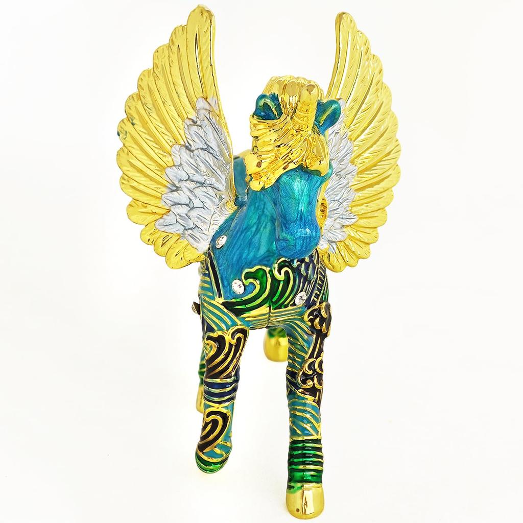 Heavenly Unicorn Figurine - Designed with the Black Tortoise (Genbu) of the Twenty-Eight Mansions - Healing, Good Fortune, Hope, Energy Charge - Feng