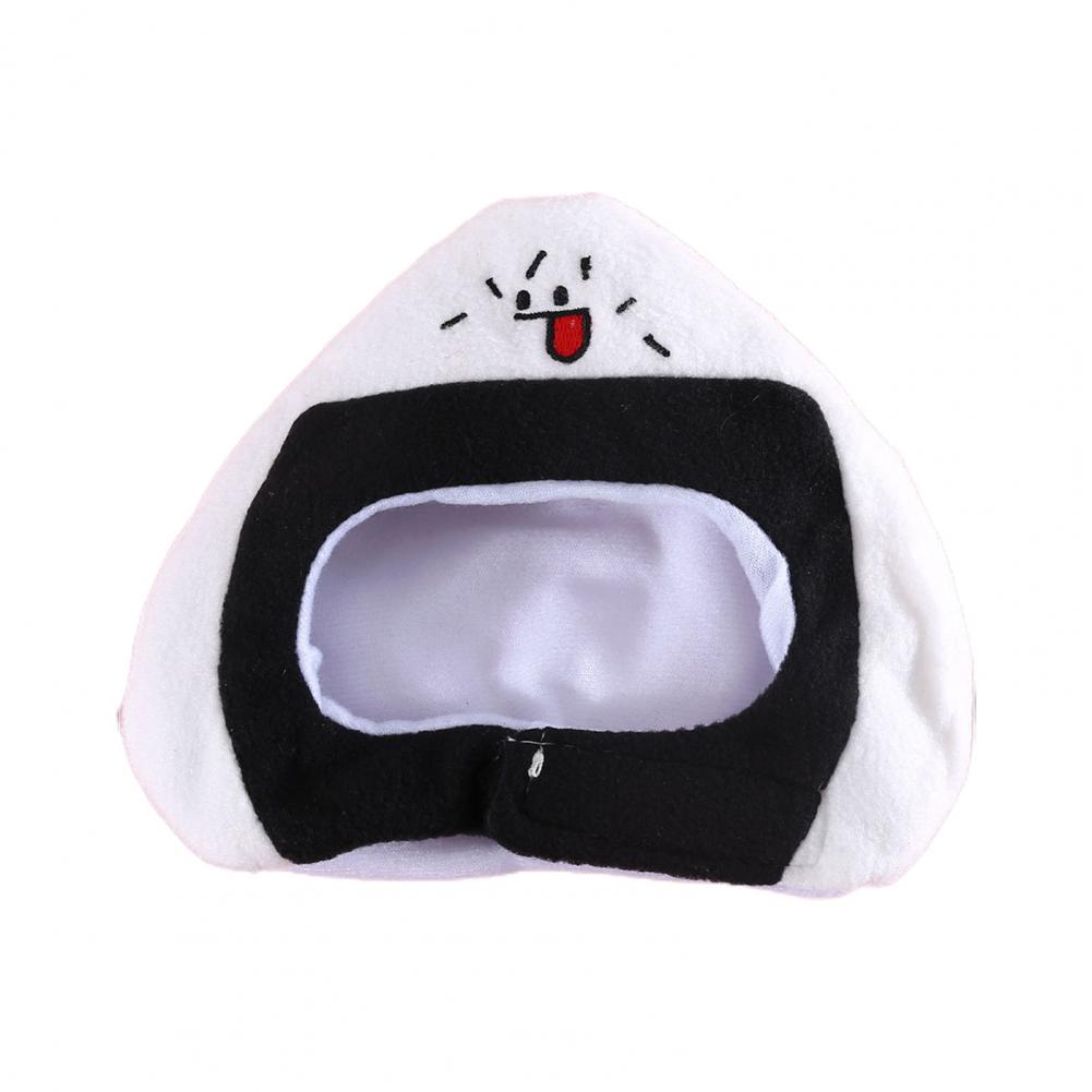 Lovely Cat Hat Soft Dog Hat Adorable Cartoon Taiyaki Shape Pet Dog Cat Headwear  Dress-up