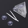 Multifunction Aquarium Acrylic Red Worm Brine Shrimp Feeder Fish Feeding Cup with Suckers