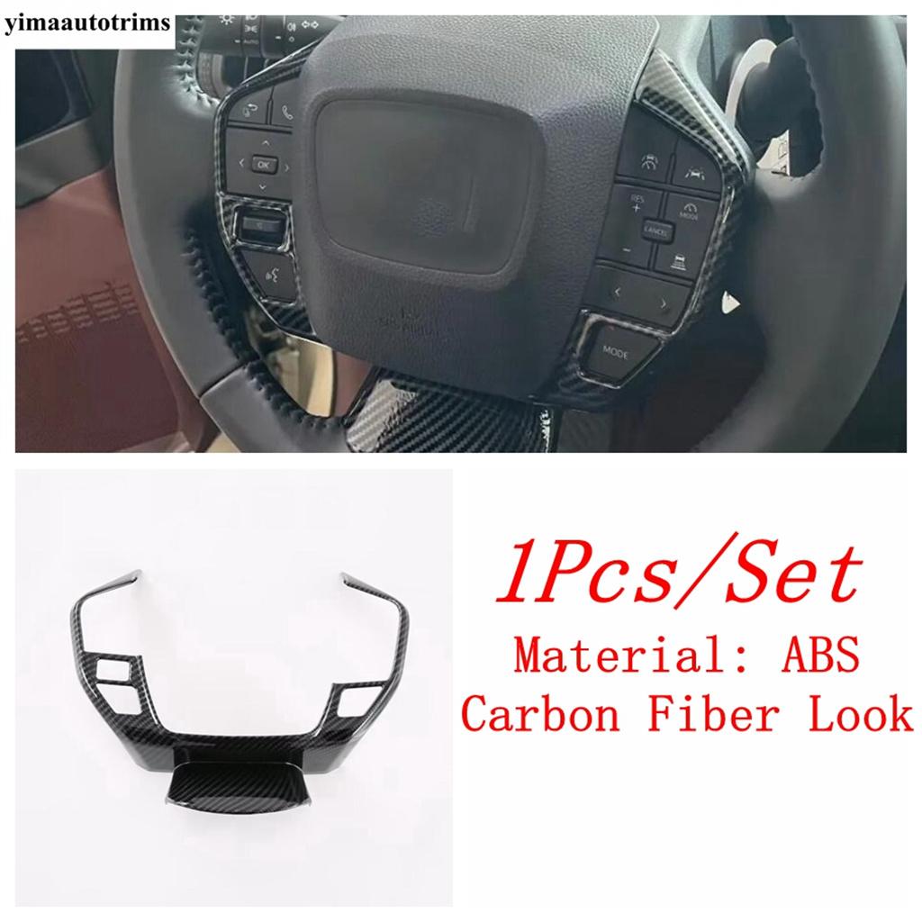 Steering Wheel / Gear Shift Head / Start Stop Button Cover Trim Fit For Toyota Prius 60 Series  2024 Interior Accessories