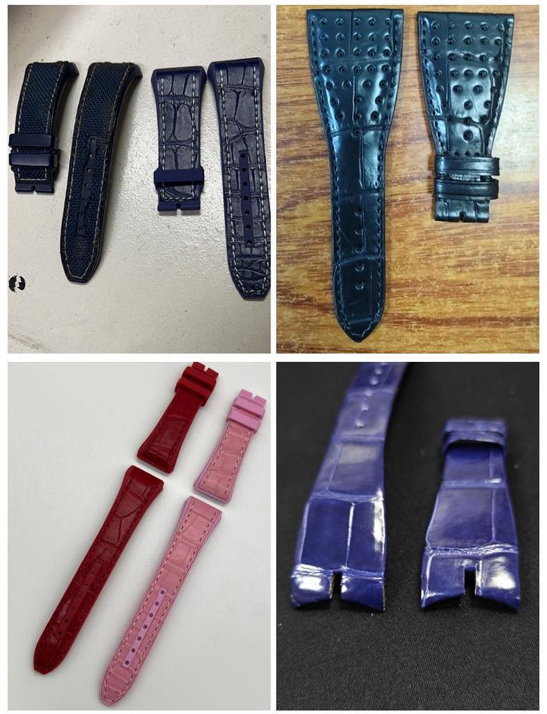 Custom Leather Watch Straps in Various Styles, Sizes, and Shapes - Business Style