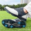 Golf Shoes Waterproof Golfer Sport Shoes Man Ankle Golf Sneaker Supplies Golfing Shoes Non Slip Comfortable Walking Shoe 39-49