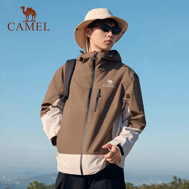 

CAMEL Men s A14CA18672 Outdoor 3-Proof Hiking Jacket L