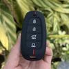 Silicone Car Remote Case Fob Holder Protector for Hyundai Nexo Sonata 4 Buttons Smart Key Cover Shell Bag Keychain Accessories