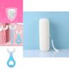 Comfort-fit Silicone Toothbrush For Kids Aged 1 To 7 Promoting Healthy Habits
