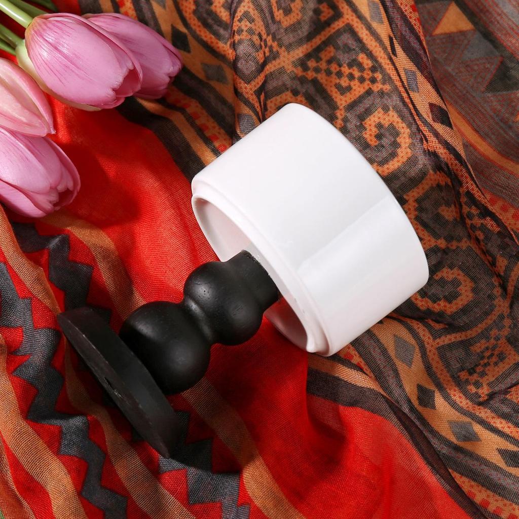 Retro French ceramic goblet ice cream cup pudding dessert bowl