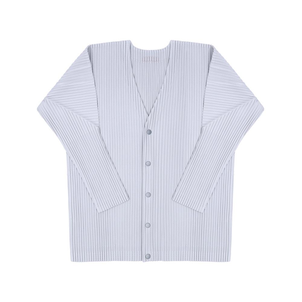 Issey Miyake Men Plisse V Neck Cardigan Hp67jl541 11