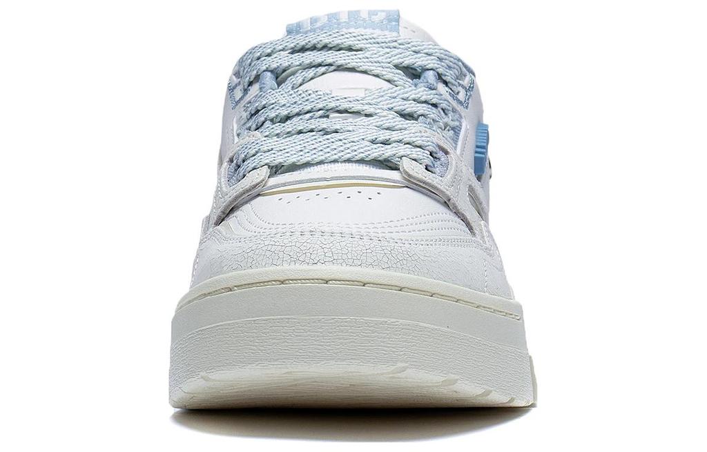 Li Ning 001 BTC Prm Textile, Synthetic Leather, Split Cow Leather Comfortable Abrasion Resistant Breathable Low Top AGCT004-1