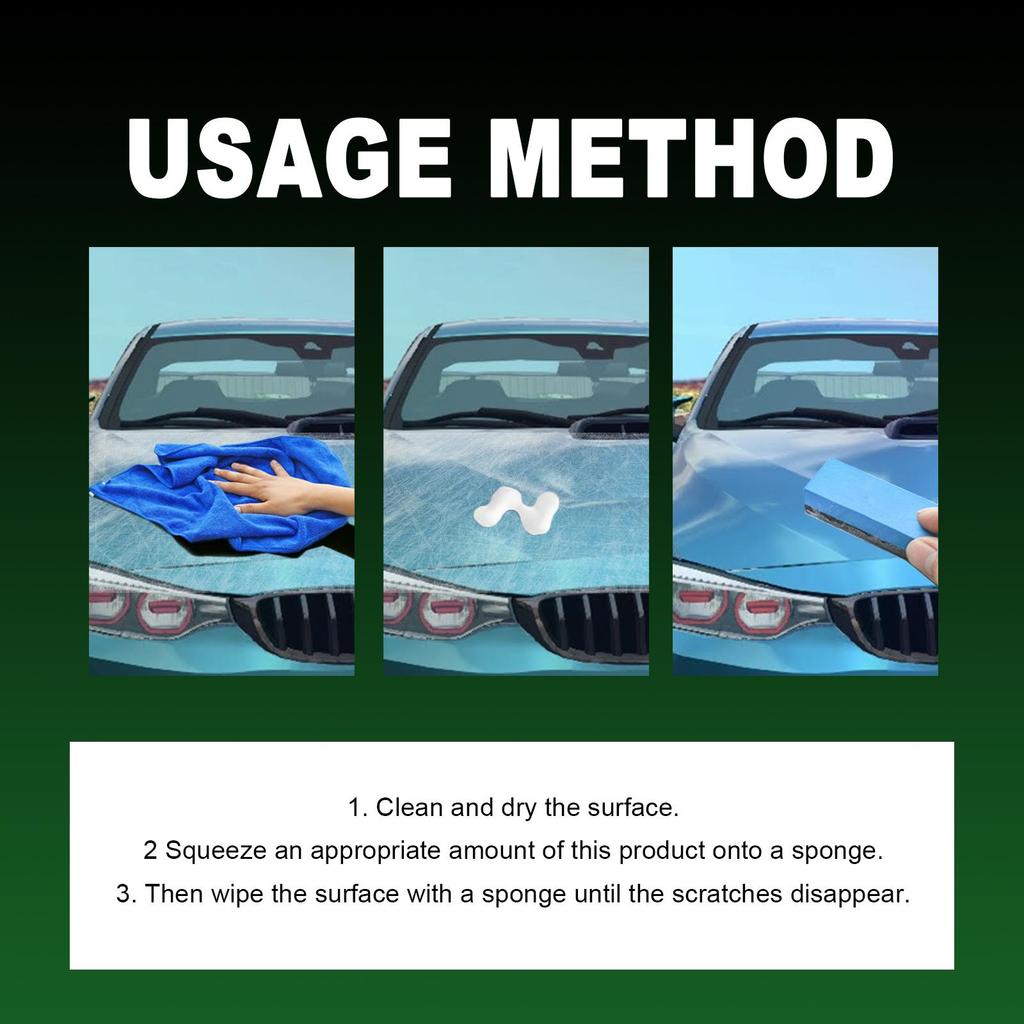 Homonth Car Scratch Polishing Paste Car Care Renovation Cleaning Paint Scratch Repair Scratch Care Paste