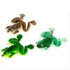 1Pcs Rubber Rubber Frog 6cm/5.2g Soft Fishing Lures CrankBait Tackle Frogs Baits Artifical Silicone Swimbait Outdoor Fishs Tool