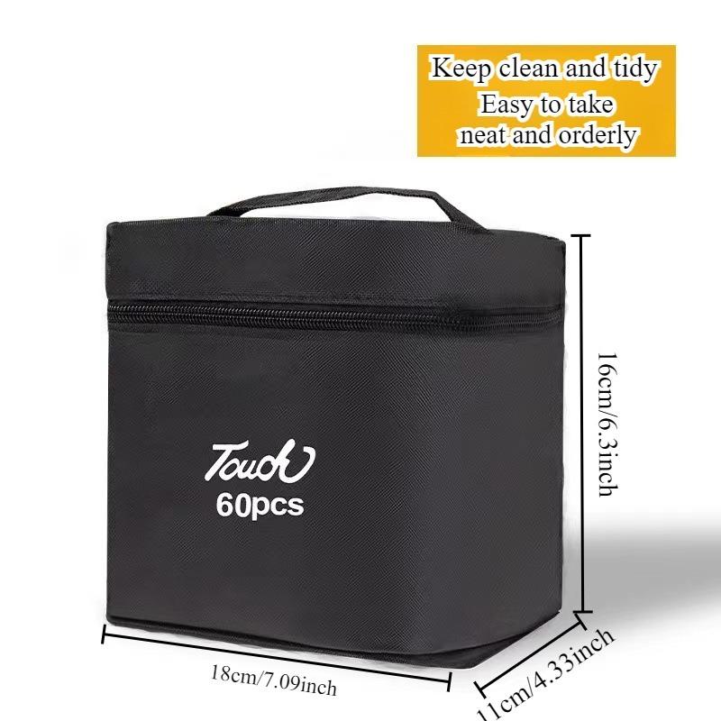 Oxford Cloth Marker Bag Universal Storage Bag for Students Carrying Large-capacity Stationery Tote Bag for Children.