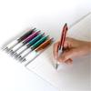 Mitsubishi Pencil Mechanical Pencil Uni Alpha Gel Slightly Hard 0.5 Chrome Pink M5618GG1PC.13