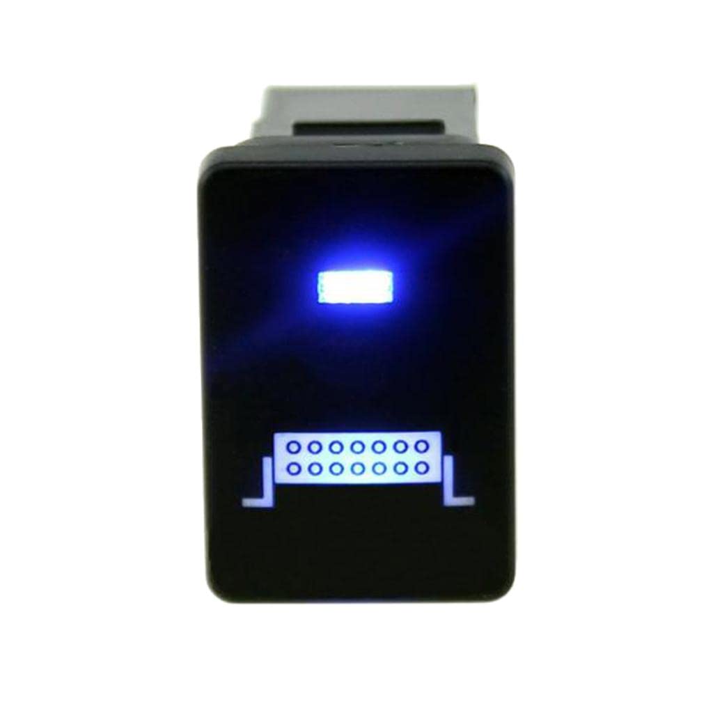 Homyl Toyota Land Cruiser In Blue LED Light Bar Button Switch