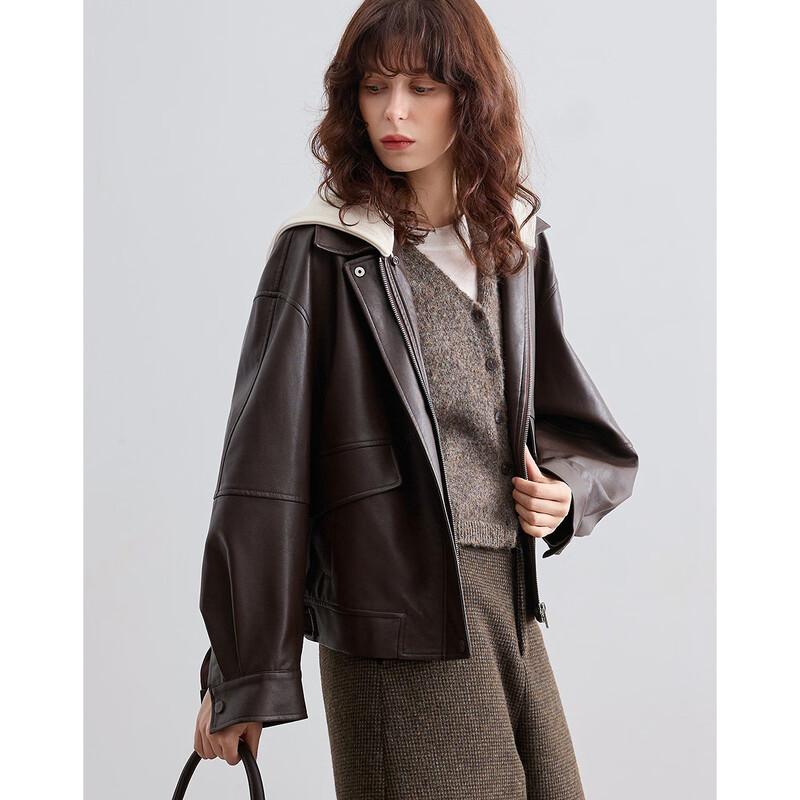 Demana Women s Spring Detachable Colorblock Hooded Jacket S